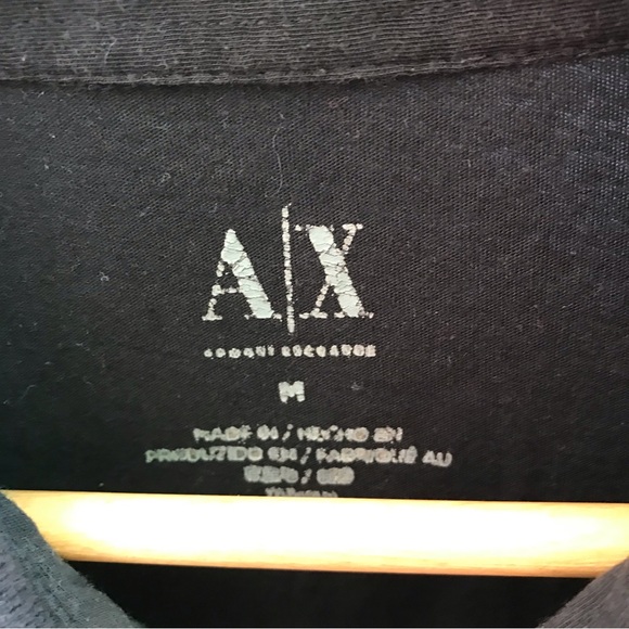 Designer Armani Exchange tshirt (S-M) - Picture 5 of 5